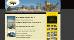 Desktop Screenshot of cruzpavone.com.ar