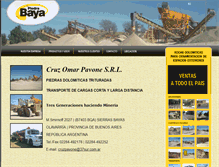 Tablet Screenshot of cruzpavone.com.ar